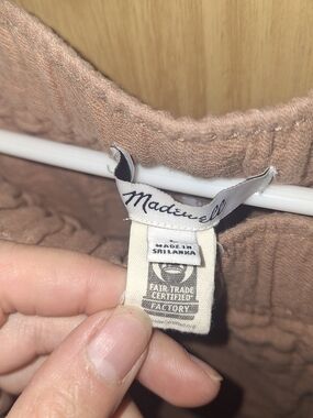Madewell Linen Blend Pants.